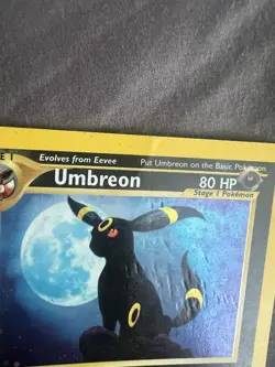 UMBREON 13/75 Foil Holo POKEMON Collector 2001 Trading Card NINTENDO GameFreak - Image 5