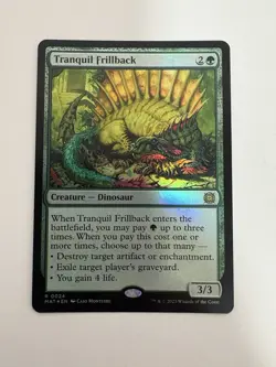 Tranquil Frillback Foil MTG Magic the Gathering Card NM Near Mint MAT - Image 1