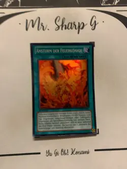 ANSTURM DER FEUERKONIGE - 1. AUFLAGE SDOK-DE022 DEUTSCH Yu-Gi-Oh! CARD SUPER R - Image 2