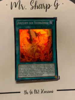 ANSTURM DER FEUERKONIGE - 1. AUFLAGE SDOK-DE022 DEUTSCH Yu-Gi-Oh! CARD SUPER R - Image 3