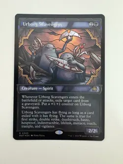 Urborg Scavengers Foil Showcase MTG Magic the Gathering Card NM Near Mint MAT - Image 1