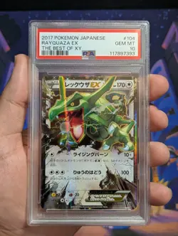 PSA 10 Rayquaza EX 104/171 Best of XY Japanese Pokemon Card - Image 1