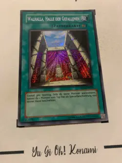 WALHALLA, HALLE DER GEFALLENEN - PP02-DE020 DEUTSCH Yu-Gi-Oh! CARD SECRET RARE - Image 4