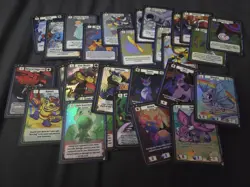 Neopets Battledome TCG Champions Of Meridell Defenders Of Neotopia Card Lot Foil - Image 1