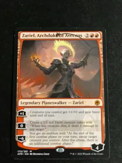 MTG - NM - Zariel, Archduke of Avernus - Adventures in the Forgotten Realms - Image 1