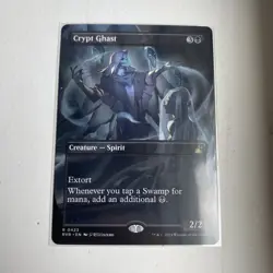 [1x] Crypt Ghast - Anime Borderless Near Mint, English RVR Extras MTG Magic - Image 1
