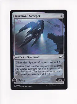 MAGIC THE GATHERING MTG EDGE OF ETERNITIES WURMWALL SWEEPER (#4) - Image 1