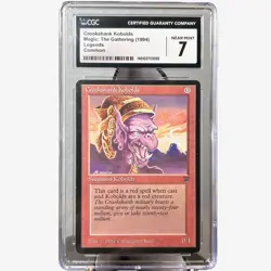 CROOKSHANK KOBOLDS 1994 Legends CGC 7 Near Mint MTG Magic The Gathering - Image 1