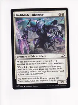 MAGIC THE GATHERING MTG EDGE OF ETERNITIES WEFTBLADE ENHANCER (#2) - Image 1