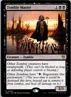 Magic the Gathering HP Zombie Master Aetherdrift Commander MTG Free Shipping! - Image 1