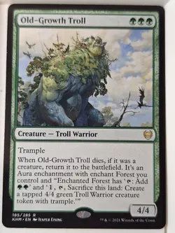 Old-Growth Troll - Kaldheim - Magic the Gathering MTG Nice! - Image 1