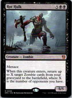 Magic the Gathering HP Rot Hulk Aetherdrift Commander MTG Free Shipping! - Image 1