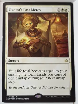 Oketra's Last Mercy - Hour of Devastation - Magic the Gathering MTG Nice! - Image 1