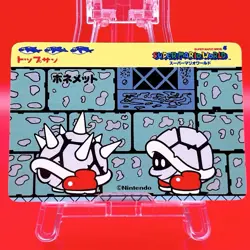 Super Mario World Trading Card Japan Rare Topsun Nintendo Carddass 1993 #121 - Image 1