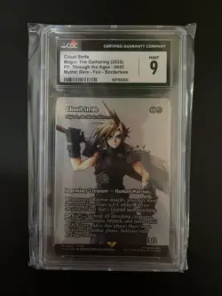 Cloud Strife MTG Final Fantasy: Through the Ages Foil - Image 1