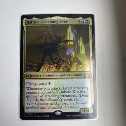 MTG Raffine, Scheming Seer (213/547) Streets of New Capenna NM FOIL - Image 1