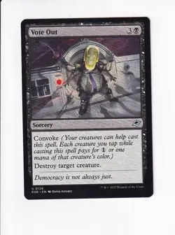 MAGIC THE GATHERING MTG EDGE OF ETERNITIES VOTE OUT - Image 1