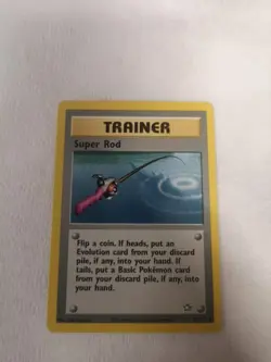 SUPER ROD - Neo Genesis Set - 103/111 Common - Unlimited - Pokemon Card - Image 1