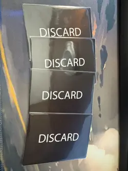 Magic The Gathering Discard Error Card Misprint Rare MTG TCG 4x Available - Image 3