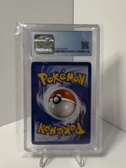 Pokemon TCG Moltres 21 Black Star Promo Card 2000 Movie Promo, ERROR CGC 9.5 - Image 2
