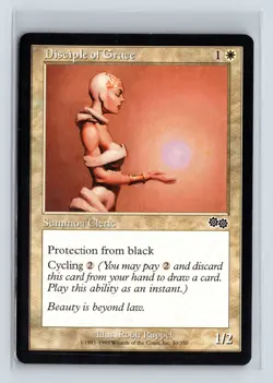 DISCIPLE OF GRACE - MTG Magic the Gathering Card - Urza's Saga - Common - Image 1