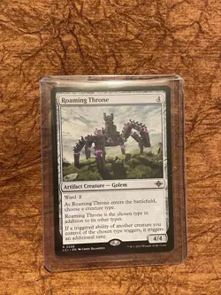 MTG Roaming Throne Rare LCI 0258 NM English Unplayed Near Mint Artifact Creature - Image 3