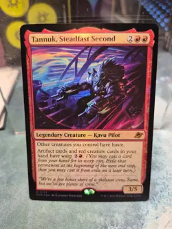 M 0162 Tannuk, Steadfast Second FOIL Rare Creature Edge of Eternities MTG Card - Image 1
