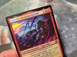 M 0162 Tannuk, Steadfast Second FOIL Rare Creature Edge of Eternities MTG Card - Image 2