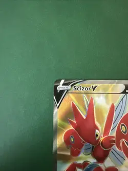 Scizor V 183/189 Ultra Rare Holo Full Art Pokemon Darkness Ablaze - Image 2