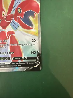 Scizor V 183/189 Ultra Rare Holo Full Art Pokemon Darkness Ablaze - Image 4