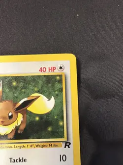 Pokemon TCG Team Rocket First Edition Eevee #55/82 LP Vintage - Image 3