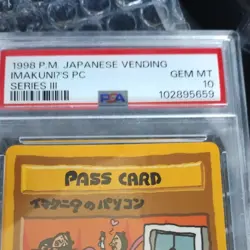 PSA10 Pokemon card Imakuni's PC Pikachu from Oyama. Relatively good quality - Image 4