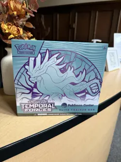 POKEMON TCG SCARLET & VIOLET TEMPORAL FORCES POKEMON CENTER ELITE TRAINER BOX - Image 1