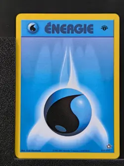 Carte Pokemon Energie Eau 111/111 Edition 1 Ed 1 Neo Genesis Wizards FR 2 - Image 2