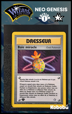 Carte Pokemon Baie Miracle 94/111 Edition 1 Ed 1 Neo Genesis Wizards FR 2 - Image 1