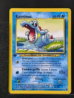 Carte Pokemon Kaiminus 81/111 Edition 1 Ed 1 Neo Genesis Wizards FR - Image 2