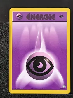 Carte Pokemon Energie Psy 110/111 Edition 1 Ed 1 Neo Genesis Wizards FR 4 - Image 2