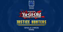 YuGiOh | Justice Hunters | JUSH-EN | Rare | Single Cards | 1st Ed | NM - Image 1