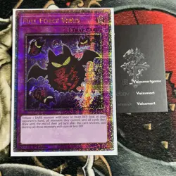 Full Force Virus Quarter Century Secret Rare QCR 25th 1st Ed YUGIOH NM - Image 1