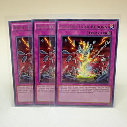 3x Yugioh Ancient Gear Reborn RATE-EN070 1st Edition Unlimited Rare - VLP-NM 💎 - Image 1