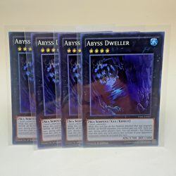 4x Yugioh Abyss Dweller THSF-EN047 1st Edition Super Rare Holo - NM 💎 - Image 1