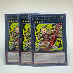 3x Yugioh Zoodiac Boarbow RATE-EN054 1st Edition Unlimited Rare - NM 💎 - Image 1
