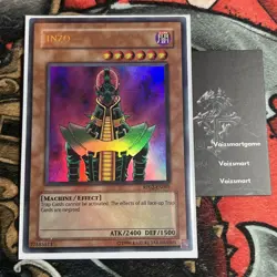 Jinzo RP02-EN001 Ultra Rare Unlimited NM/Mint Classic Trap Negate YUGIOH - Image 1