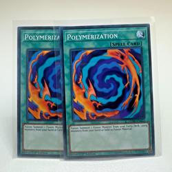 2x Yugioh Polymerization LEHD-ENA22 1st Edition Common - NM 💎 - Image 1
