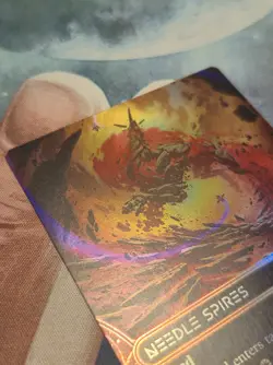 R 0030 Needle Spires FOIL STELLAR SIGHTS BORDERLESS Edge of Eternities MTG Card - Image 3