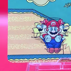 Super Mario World Trading Card Japan Rare Topsun Nintendo Carddass 1993 #120 - Image 3