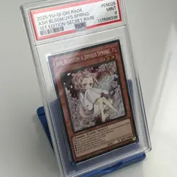 Yugioh! Graded Card PSA 9 Ash Blossom And Joyous Spring RA04 Secret Rare 1st Ed - Image 5