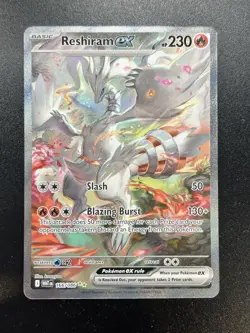 Reshiram EX 166/086 SIR White Flare Mint/Near Mint Pack Fresh Pokemon TCG Card - Image 1