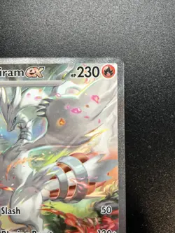 Reshiram EX 166/086 SIR White Flare Mint/Near Mint Pack Fresh Pokemon TCG Card - Image 4
