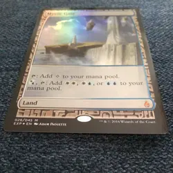 Magic The Gathering Foil Mystic Gate Zendikar Expeditions Exp Card - Image 3